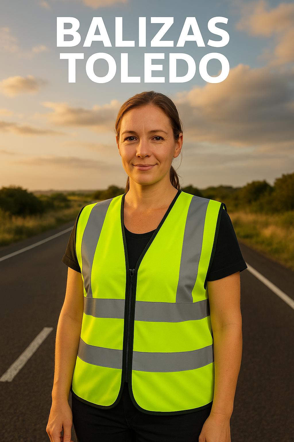 🦺 Chaleco Reflectante Adulto Homologado – Balizas Toledo