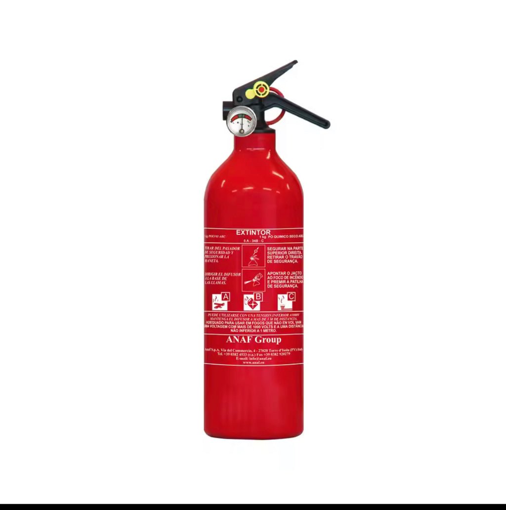 🧯 Extintor portátil homologado seguridad vial Balizas Toledo