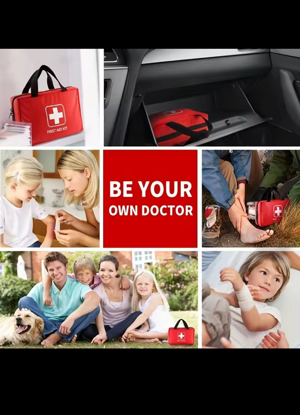 🩹 kit de emergencia – botiquín Balizas Toledo